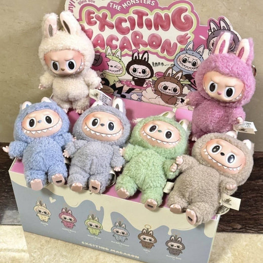 THE MONSTERS-Exciting Macaron Labubu V1 Vinyl Face Blind Box